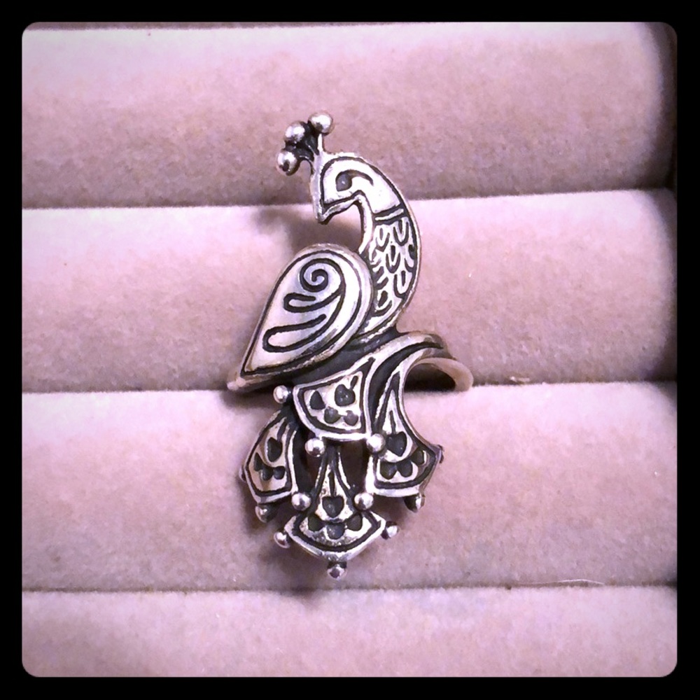 James Avery Festive Peacock Ring